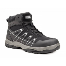 Coverguard Bakancs Schorl S3 sport fényvisszaverő csíkkal fekete 41 munkavédelmi cipő