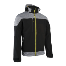 Coverguard BANJO FEKETE/SZÜRKE SOFTSHELL DZSEKI, LIME CIPZÁR_4XL munkaruha