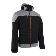 Coverguard BANJO FEKETE/SZÜRKE SOFTSHELL DZSEKI, NARANCS CIPZÁR_2XL munkaruha