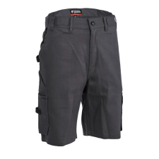 Coverguard Bermuda Commander gumírozott derék (100%pamut 260g/m2) szürke 3XL munkaruha