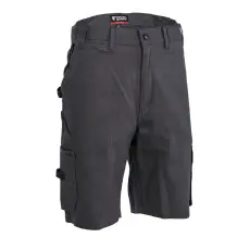 Coverguard Bermuda Commander gumírozott derék (100%pamut 260g/m2) szürke XL