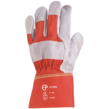 Coverguard Bőrkesztyű 1155 (piros, 11) védőkesztyű