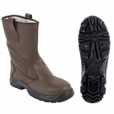 Coverguard Bõrcsizma Piemontite S3 színbõr szõrmebélés kompozit lábujjvédõ barna 44