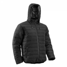 Coverguard Dzseki Yaki bélelt rejtett kapucni magas gallér fekete S munkaruha