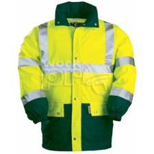 Coverguard Esőköpeny Fluo 4:4 lélegző vízhatlan (150g/m2) narancs XL láthatósági ruházat