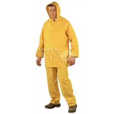 Coverguard Esőruha PVC sav és lúgálló kapucnis sárga 2XL munkaruha