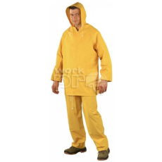 Coverguard Esőruha PVC sav és lúgálló kapucnis sárga 3XL