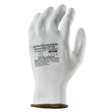 Coverguard EUROLITE 13P100 FEHÉR PRECÍZIÓS PES KESZTYŰ PU TENYÉR_06