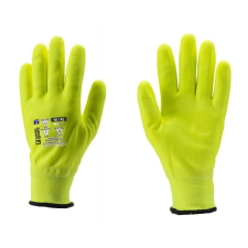Coverguard EUROWINTER F200 SÁRGA BÉLELT, HABOSÍTOTT NITRIL MÁRTOTT KESZTYŰ védőkesztyű