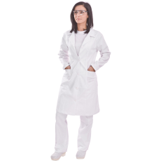 Coverguard Fehér pamutköpeny