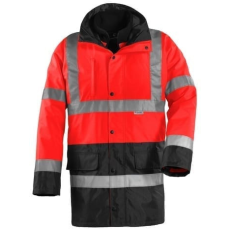 Coverguard Fluo 4/1pe sárga/kék kabát (HV piros, XXXL)