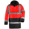 Coverguard Fluo 4/1pe sárga/kék kabát (HV sárga/szürke, S)