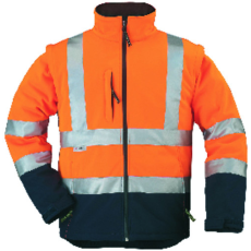 Coverguard FLUO DZSEKI NARANCS/KÉK_3XL