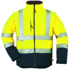 Coverguard FLUO DZSEKI SÁRGA/KÉK_XXXL