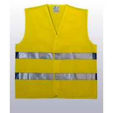 Coverguard Fluo jólláthatósági mellény 70213 keresztcsíkos, XXL méret, Jólláthatósági