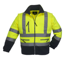 Coverguard FLUO PULÓVER LEVEHETŐ UJJÚ SÁRGA/KÉK_L (ST) munkaruha