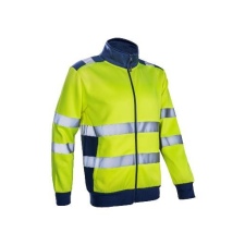 Coverguard GOKKAN HI-VIS SÁRGA CIPZÁRAS PULÓVER (HV sárga, 2XL) láthatósági ruházat