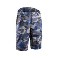 Coverguard Kammo terepszínű/kék elasztikus bermuda (camouflage, 6XL) munkaruha