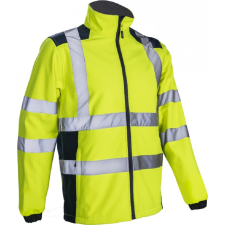 Coverguard Kanpa hi-viz sárga softshell dzseki (sárga, L) láthatósági ruházat