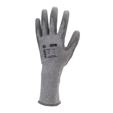 Coverguard Kesztyû Eurocut P330 hosszú PU mártott vágásbiztos szürke 9 védőkesztyű