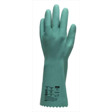 Coverguard Kesztyű vegyszerálló EUROCHEM NI550 nitril zöld, 8 védőkesztyű