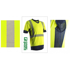Coverguard KOMA HI-VIZ SÁRGA RÖVID UJJÚ PÓLÓ láthatósági ruházat