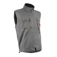 Coverguard Mellény Paddock II egyenes fazon praktikus zsebek szürke/narancs XS