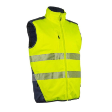 Coverguard Mellény Yoru bélelt jólláthatósági kifordítható sárga 2XL láthatósági ruházat