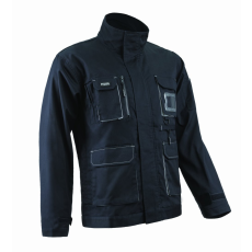 Coverguard Munkakabát Navy II dzsekifazonú rejtett húzózáras sötétkék/szürke 3XL