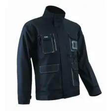 Coverguard Munkakabát Navy II dzsekifazonú rejtett húzózáras sötétkék/szürke 5XL munkaruha