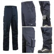 Coverguard NAVY II Deréknadrág sötétkék-szürke XL, méret: XL
