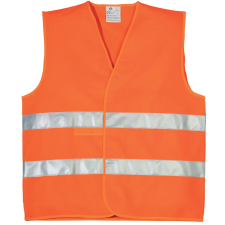 Coverguard Oxford fluo narancs színű jólláthatósági munkavédelmi mellény munkaruha