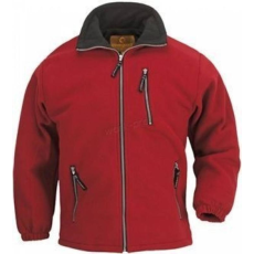 Coverguard Pulóver Angara cipzáros vastag mikropolár piros 2XL