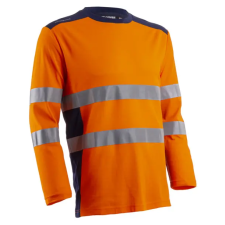 Coverguard RIKKA HOSSZÚUJJÚ PÓLÓ HI-VIZ NARANCS ÉS KÉK SZÍNBEN_XL munkaruha