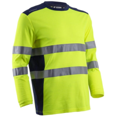 Coverguard Rikka hosszúujjú póló hi-viz sárga és kék színben (sárga, XL)