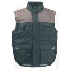 Coverguard RIPSTOP kék/barna Munkásmellény XGMRI
