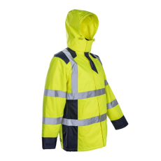 Coverguard Sokobie hi-víz sárga sorona béléses télikabát