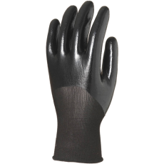 Coverguard Szerelőkesztyű, szürke pa/fekete nitril mártás, 3/4 hát