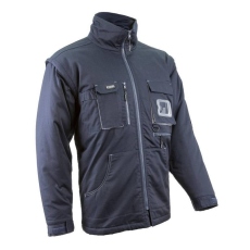 Coverguard Télikabát Navy II (60%pamut 40%poliészter 245g/m2) sötétkék/szürke 6XL
