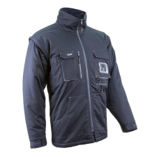 Coverguard Télikabát Navy II (60%pamut 40%poliészter 245g/m2) sötétkék/szürke M munkaruha