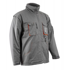 Coverguard Télikabát Paddock II levehető ujj szürke/narancs 2XL