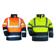 Coverguard Télikabát Roadway Fluo sárga XL láthatósági ruházat