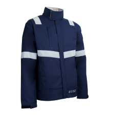 Coverguard Tuisto lángálló FR softshell dzseki (sötétkék, 2XL) munkaruha