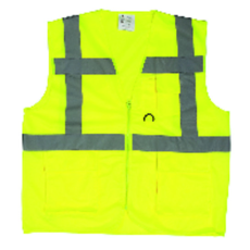 Coverguard YARD TÖBBZSEBES FLUO MELLÉNY_SÁRGA_XL (ST)