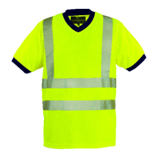 Coverguard Yard v-nyakú Fluo póló (HV sárga, XXXL)