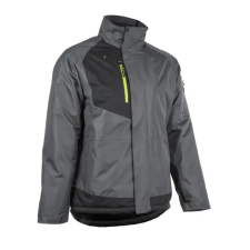 Coverguard YUZU SZÜRKE-FEKETE RIPSTOP TÉLI KABÁT KAPUCNIVAL_2XL munkaruha