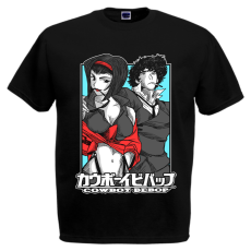  Cowboy Bebop Duo - Férfi Póló