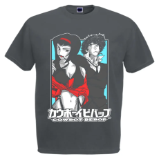 Cowboy Bebop Duo - Férfi Póló