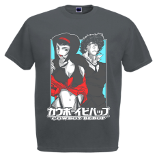  Cowboy Bebop Duo - Férfi Póló