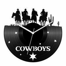  Cowboyok bakelit óra falióra